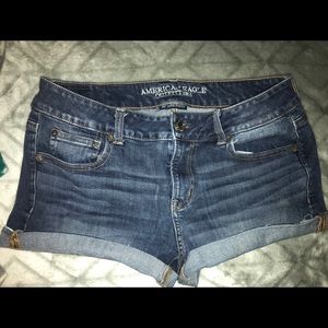 360 super stretch aeo shorts